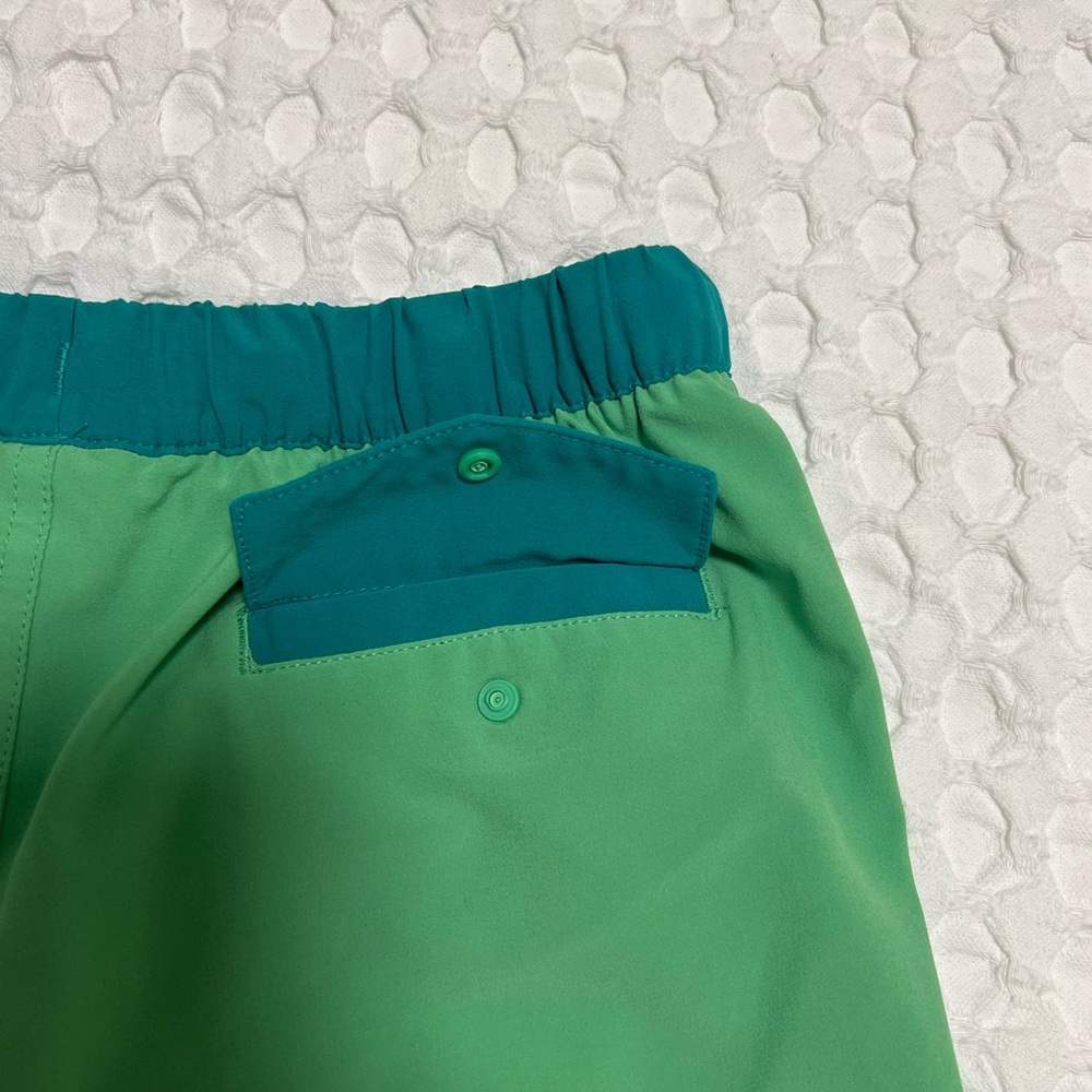 Patagonia Green Teal Shorts - Picture 5 of 12